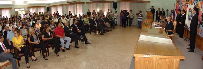 aspecto general del Salón Auditorio de la JE.