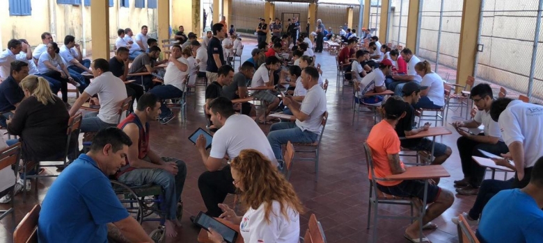 Culminó primera etapa del censo penitenciario en La Esperanza 