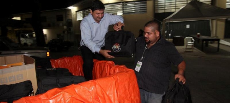 Este miércoles se inició la distribución de maletines con los equipos de CTX para el sistema TREP