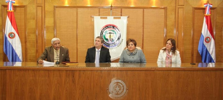 Asociación de Magistrados Electorales rinde homenaje a nuevos ministros del TSJE