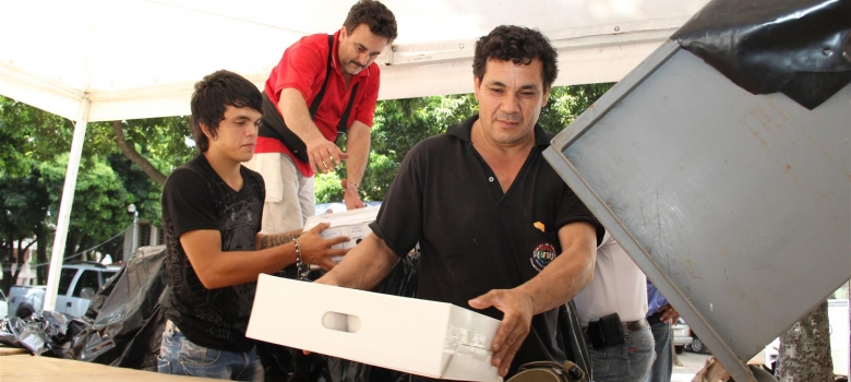 Partieron maletines electorales para internas de Frente Guasú y Avanza País