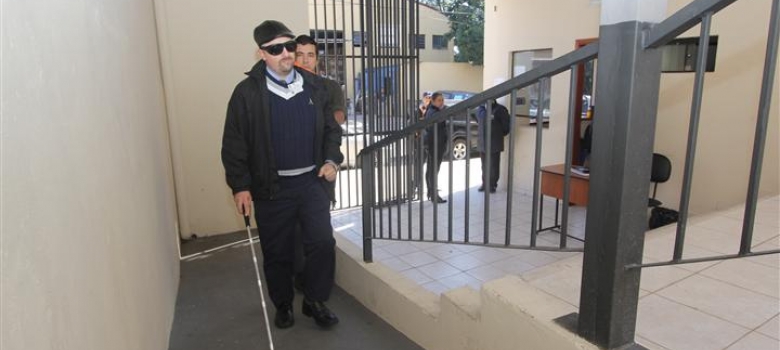 Justicia Electoral habilitó rampas para personas con discapacidad