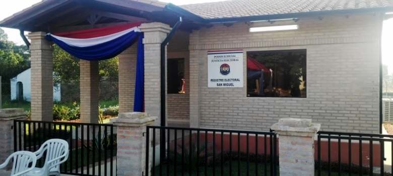 Oficina Distrital del Registro Electoral de San Miguel quedó habilitada