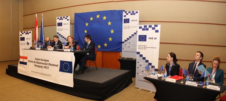 Hoy fue el lanzamiento oficial de la Misión de Observación Electoral de la Unión Europea en Paraguay
