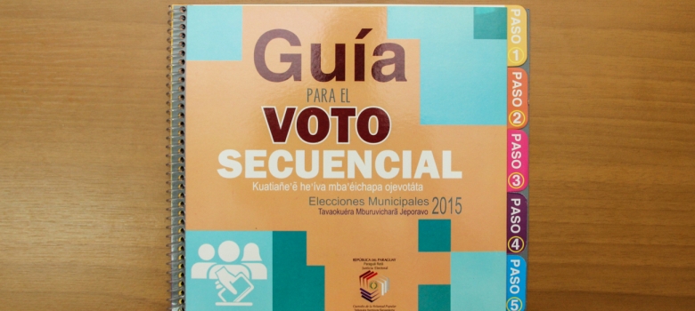 Elaboran Guía para Voto Secuencial y Manual para Miembros de Mesa Receptora de Votos