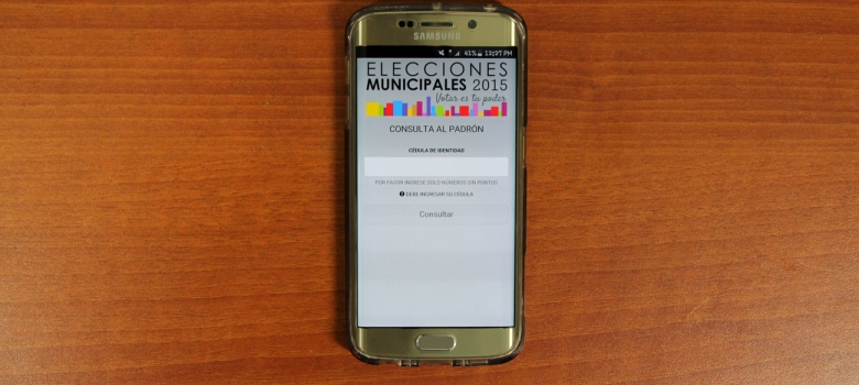 Justicia Electoral habilita Aplicación para smartphones con el Padrón Electoral para las Elecciones Municipales