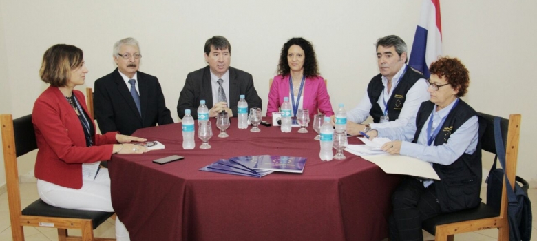 Misión de Observación Electoral de la UE visitó Tribunal Electoral de Alto Paraná y Canindeyú