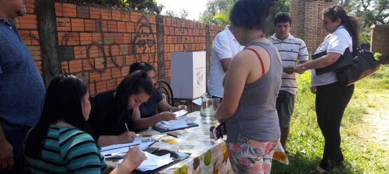 Comisión vecinal de Guarambaré recibió asistencia técnica en proceso electoral