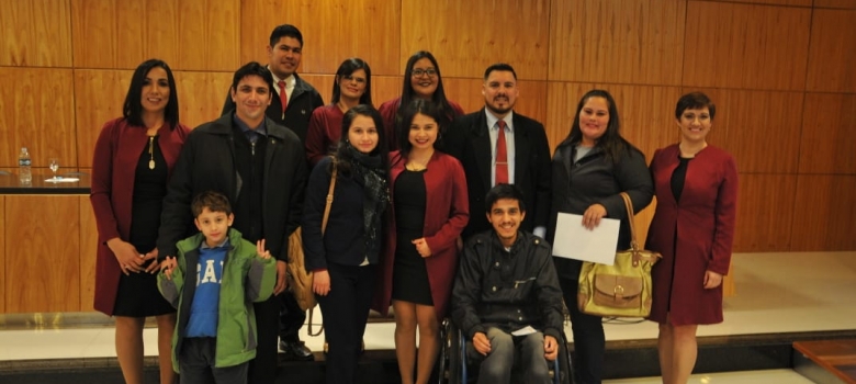Buscan involucrar a jóvenes de Villarrica como voluntarios del Programa Voto Accesible
