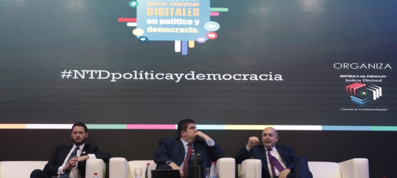 Exmagistrado destaca avance de la tecnología para organizar y compartir actividades de política electoral 