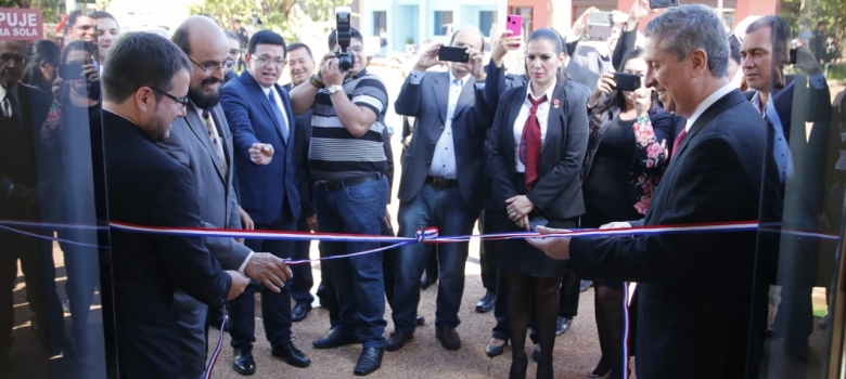 Presidente del TSJE inaugura nueva sede de la Justicia Electoral en Concepción