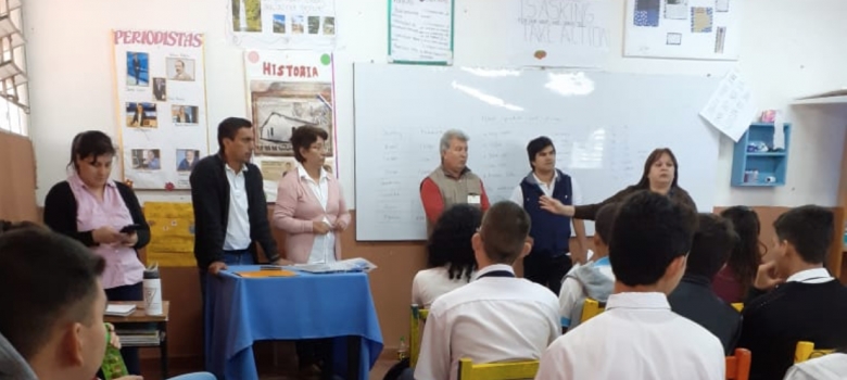 Registro Electoral de Areguá promueve “Justicia Electoral en mi Colegio”