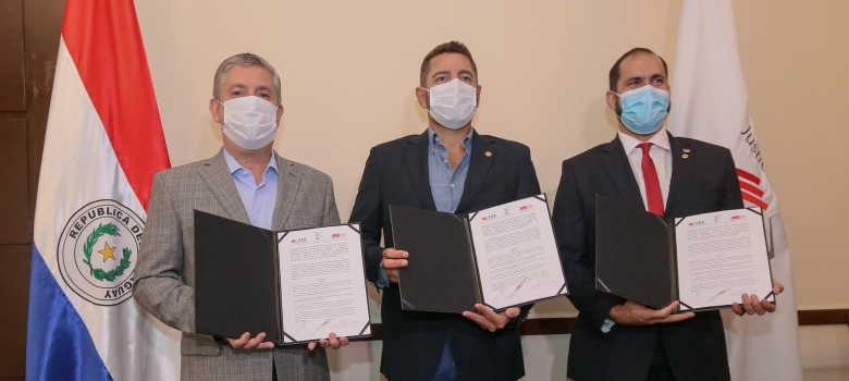 Justicia Electoral firma acuerdo con el TEP de la ANR para acompañar internas  partidarias  
