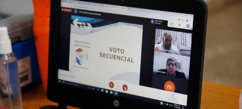 Voto secuencial y voto electrónico fueron temas abordados durante charla virtual a futuros capacitadores 