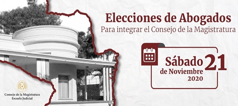 El martes 10 de noviembre se oficializarán las listas de candidatos para Elecciones de Abogados