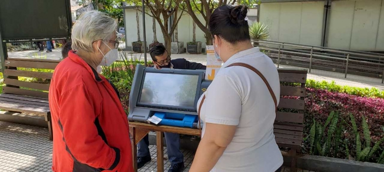Divulgación de la máquina de votación llega a casi 25.000 personas a nivel país