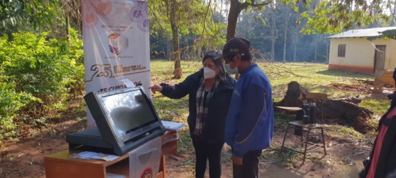 Exitosa semana de documentación y divulgación de Máquinas de Votación en Caaguazú