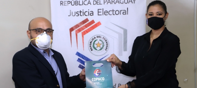 Justicia Electoral recibe chips de celulares para su utilización en el Sistema TREP