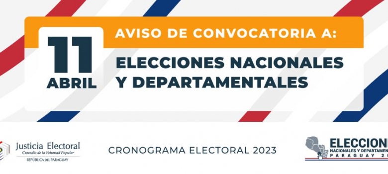 Justicia Electoral realizará hoy el Acto de Convocatoria a Elecciones Nacionales 2022-2023 