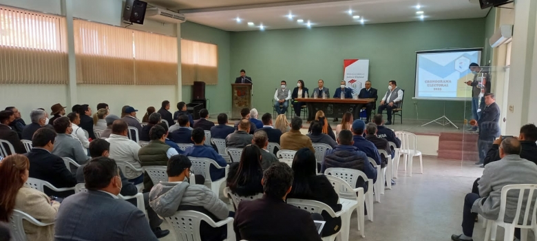 Socializan Plan Electoral 2022-2023 en Coronel Oviedo