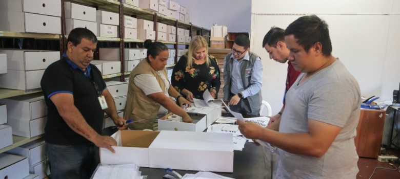 Ultiman logística para Elecciones Internas Simultáneas para Gobernador de Guairá