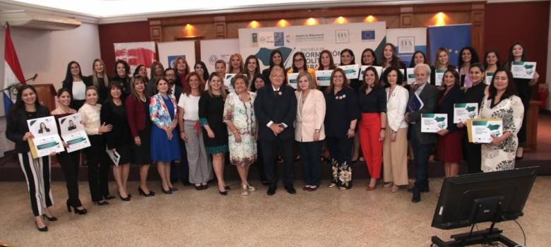 10ma Edición de la Escuela de Formación Política para Mujeres Líderes culmina exitosamente