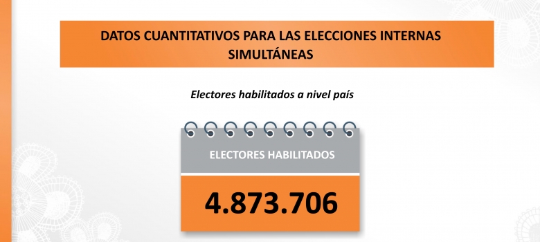 Cerca de 5 millones de electores votarán en las internas simultáneas 