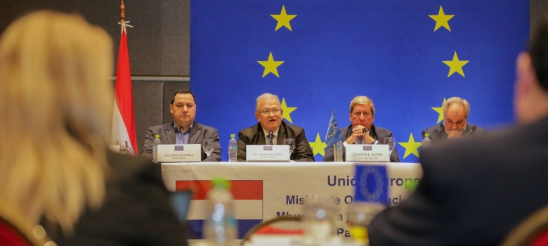 UE destaca profesionalidad y transparencia del proceso electoral