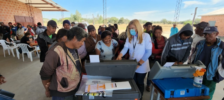 Divulgación de la Máquina de Votación llegó a más 7000 miembros de comunidades indígenas 