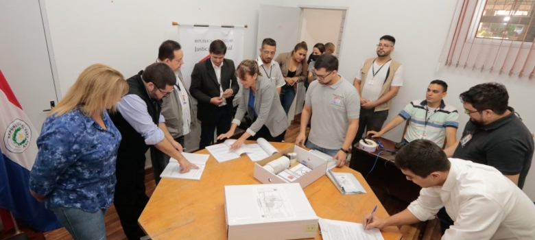 Justicia Electoral realiza Auditoría Judicial con miras a elecciones de Guairá