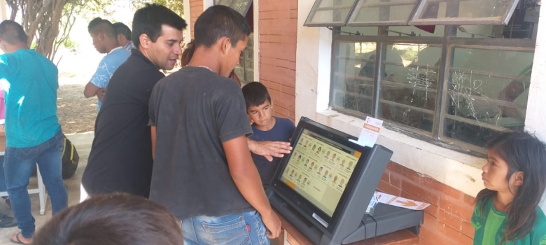 Prosiguen jornadas de divulgación de la Máquina de Votación en comunidades indígenas