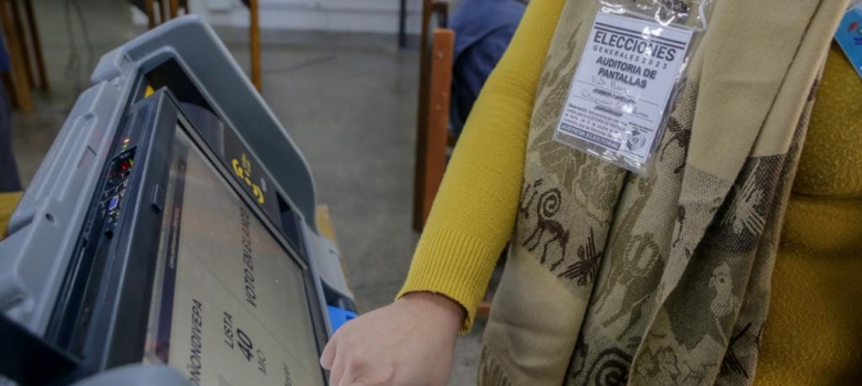 Este lunes inician las auditorías a las pantallas de voto para las Elecciones Nacionales 