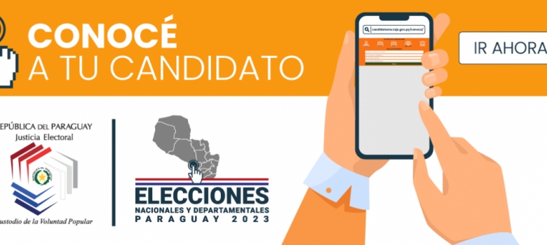 Candidatos pueden actualizar sus datos para que el electorado los conozca