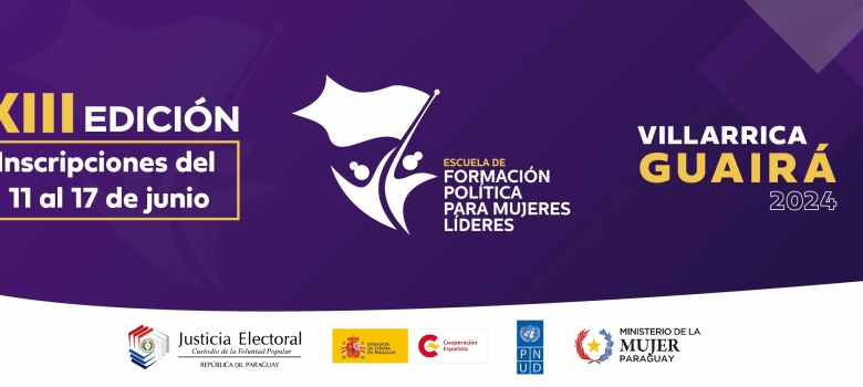Guairá será sede de la XIII edición de la Escuela de Formación Política para Mujeres Líderes