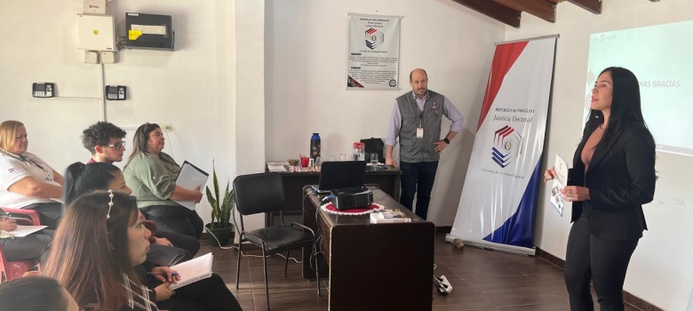 CIDEE capacitó a funcionarios electorales de Ypané