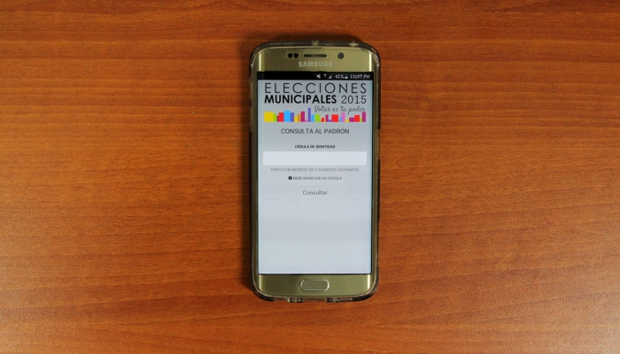 Justicia Electoral habilita AplicaciÃ³n para smartphones con el PadrÃ³n Electoral para las Elecciones Municipales