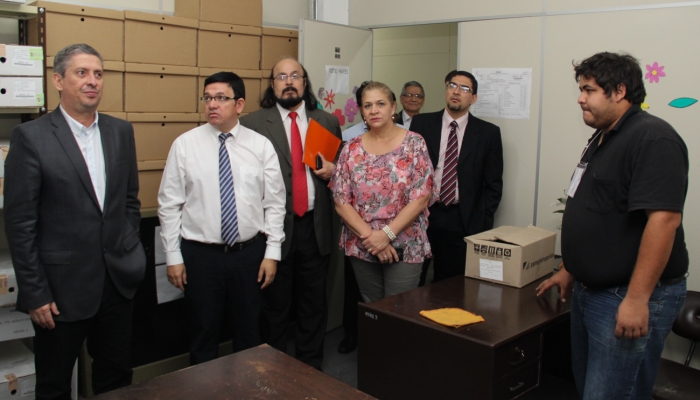 Ministro Bestard supervisÃ³ trabajos de pre auditorÃ­as a maletines electorales