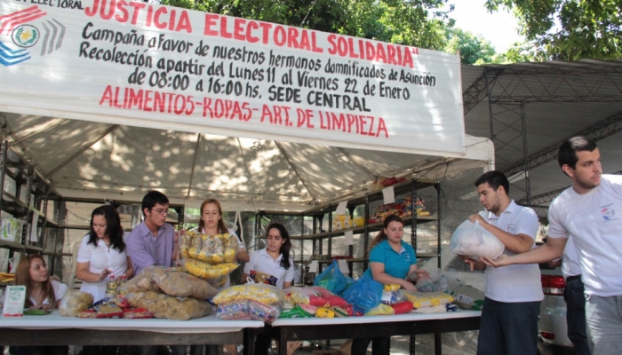 El interior del paÃ­s se hace presente en la campaÃ±a âJusticia Electoral Solidariaâ