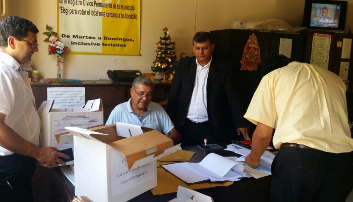 Ãtiles, materiales y documentos electorales llegaron a destino para Elecciones Internas de este domingo