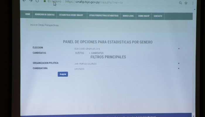 Observatorio Nacional de Financiamiento PolÃ­tico (ONAFIP) estÃ¡ disponible para la ciudadanÃ­a 