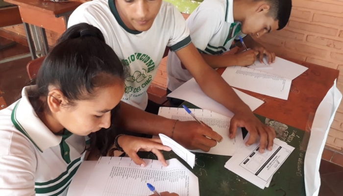 JÃ³venes de Villarrica aprenden ciudadanÃ­a y la importancia de la participaciÃ³n electoral