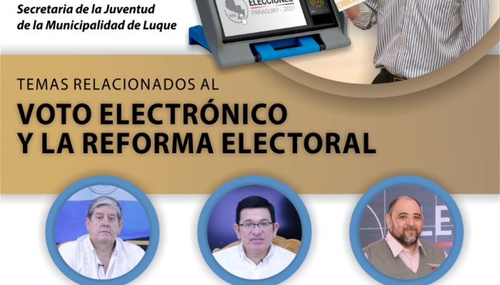 Voto ElectrÃ³nico y Reforma Electoral serÃ¡n temas de capacitaciÃ³n a jÃ³venes