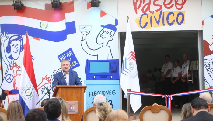 Inauguran oficialmente el âPaseo CÃ­vicoâ de la Justicia Electoral en la Expo 2022