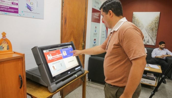 Realizaron auditorÃ­a de pantallas de voto con miras a Elecciones en PJC