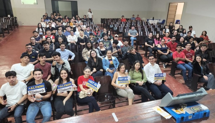 Capacitaron a estudiantes de la Uninorte de Pedro Juan Caballero