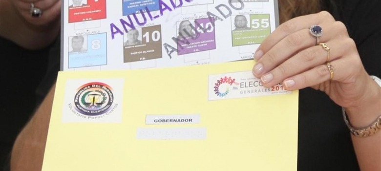Justicia Electoral organiza inscripción de discapacitados