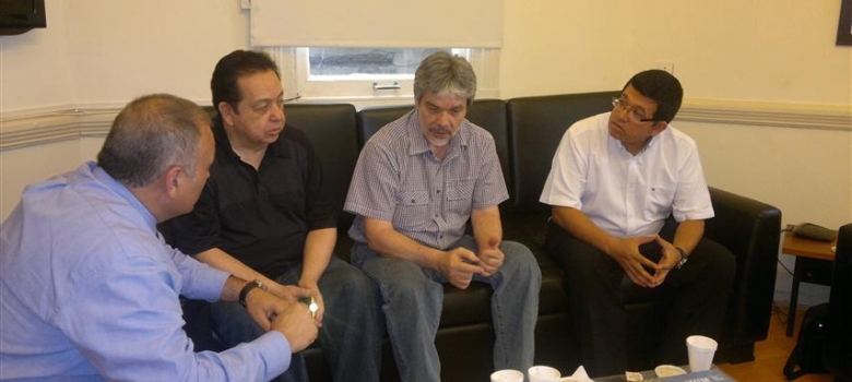 Asesores del TSJE visitaron posibles locales de votación en Argentina