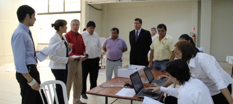 Auditan maletines electorales que serán remitidos a San Alfredo, Paso Barreto e Yby Pytá