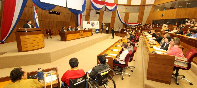 Representantes de la Justicia Electoral participan del III Encuentro Nacional de Organizaciones de personas con discapacidad.