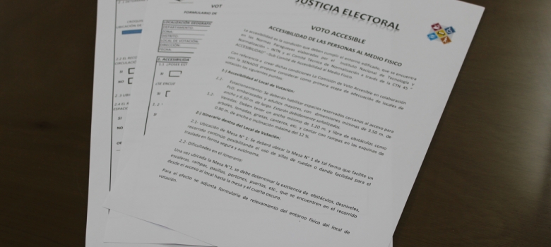 Brindan instrucciones para relevamiento de datos del medio físico de los locales de votación